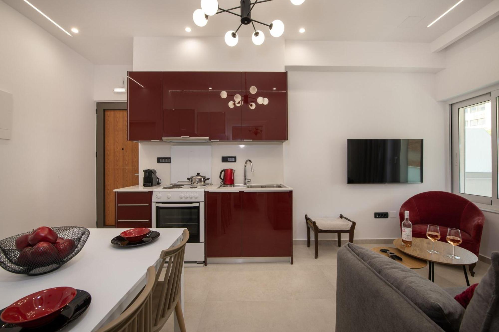Cherry Central Luxury Suites ハニア エクステリア 写真